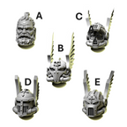 Heads & Helmets Pack 6 | Eternal Pilgrims | Conversion Bits For 28mm 32mm Sci-fi Marines