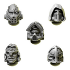 Heads & Helmets Pack 8 | Eternal Pilgrims | Conversion Bits For 28mm 32mm Sci-fi Marines