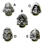 Heads & Helmets Pack 8 | Eternal Pilgrims | Conversion Bits For 28mm 32mm Sci-fi Marines