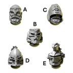 Heads & Helmets | Eternal Pilgrims | Conversion Bits For 28mm 32mm Sci-fi Marines