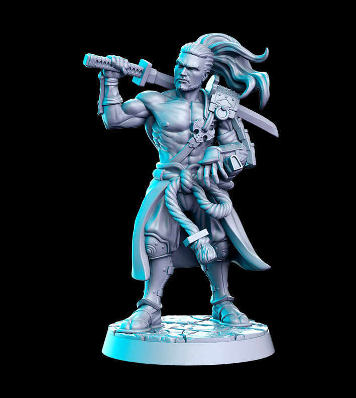 Heihashi | Soul Fighter Tournament | Fantasy Miniature | RN Estudio