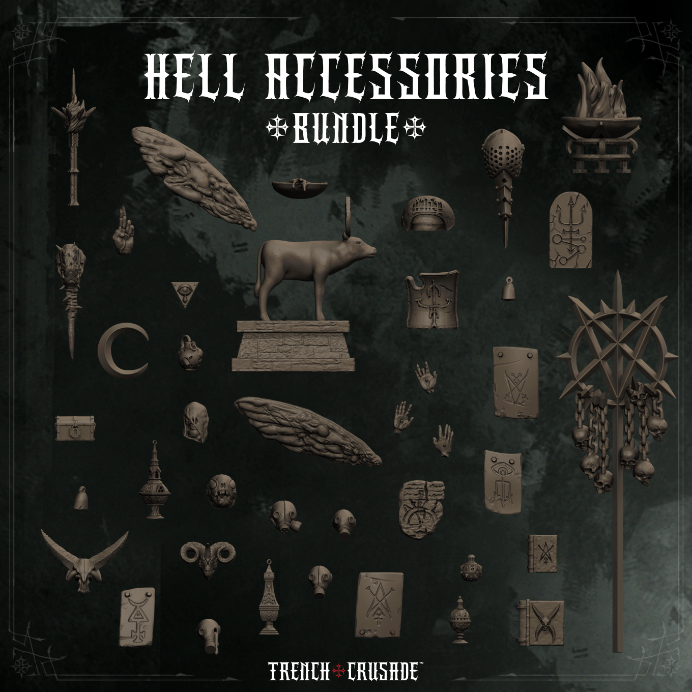 Trench Crusade - Hell Accessory Sprue