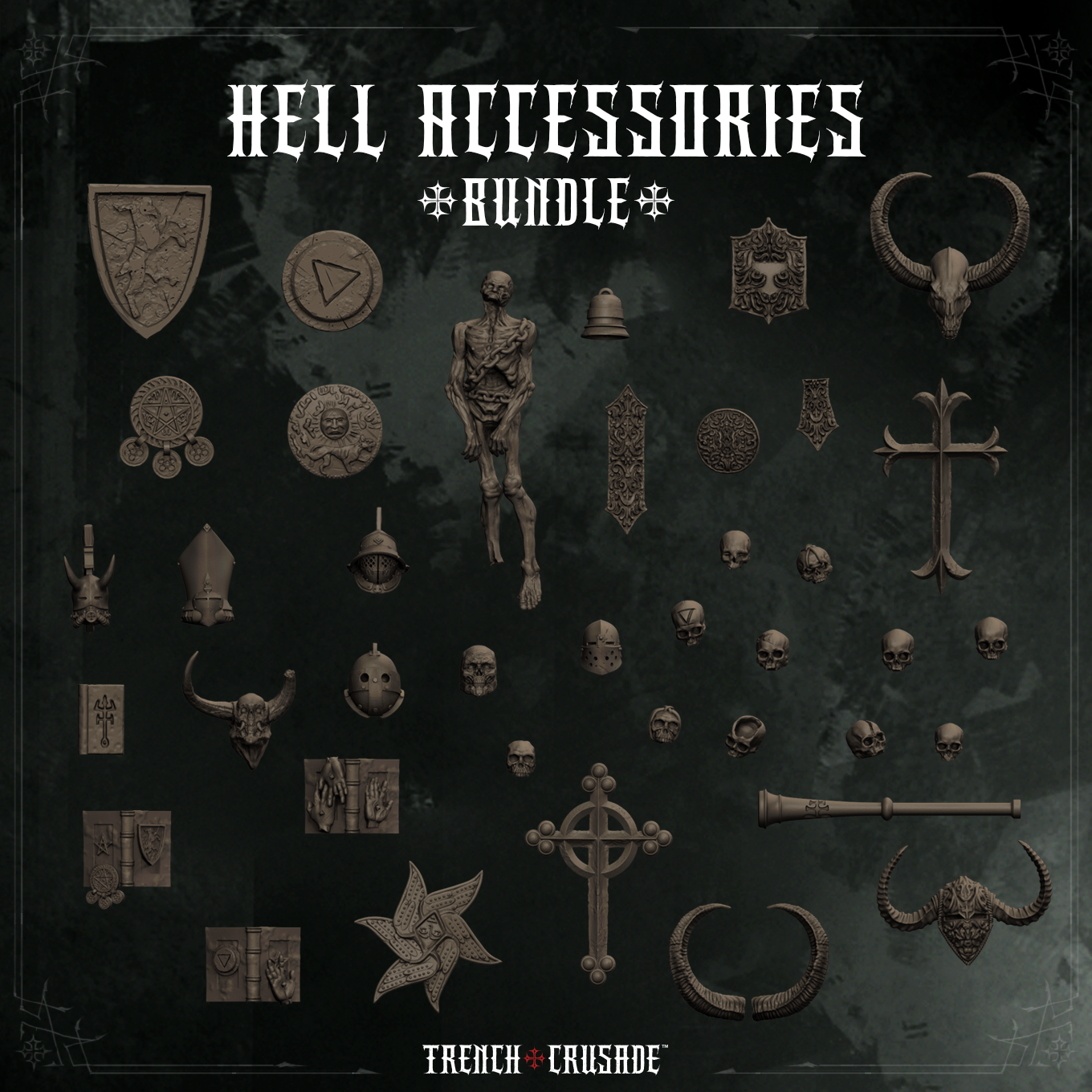 Trench Crusade - Hell Accessory Sprue