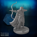 Human Female Ranger 2 28mm Scale Miniature