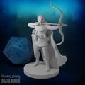 Human Male Ranger 4 28mm Scale Miniature