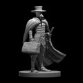 Plague Doctor War Cleric 28mm Scale Miniature