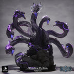 🌑 Shadow Hydra | 12K Resin 100mm Multi-Headed Horror for D&D & RPGs 🐍