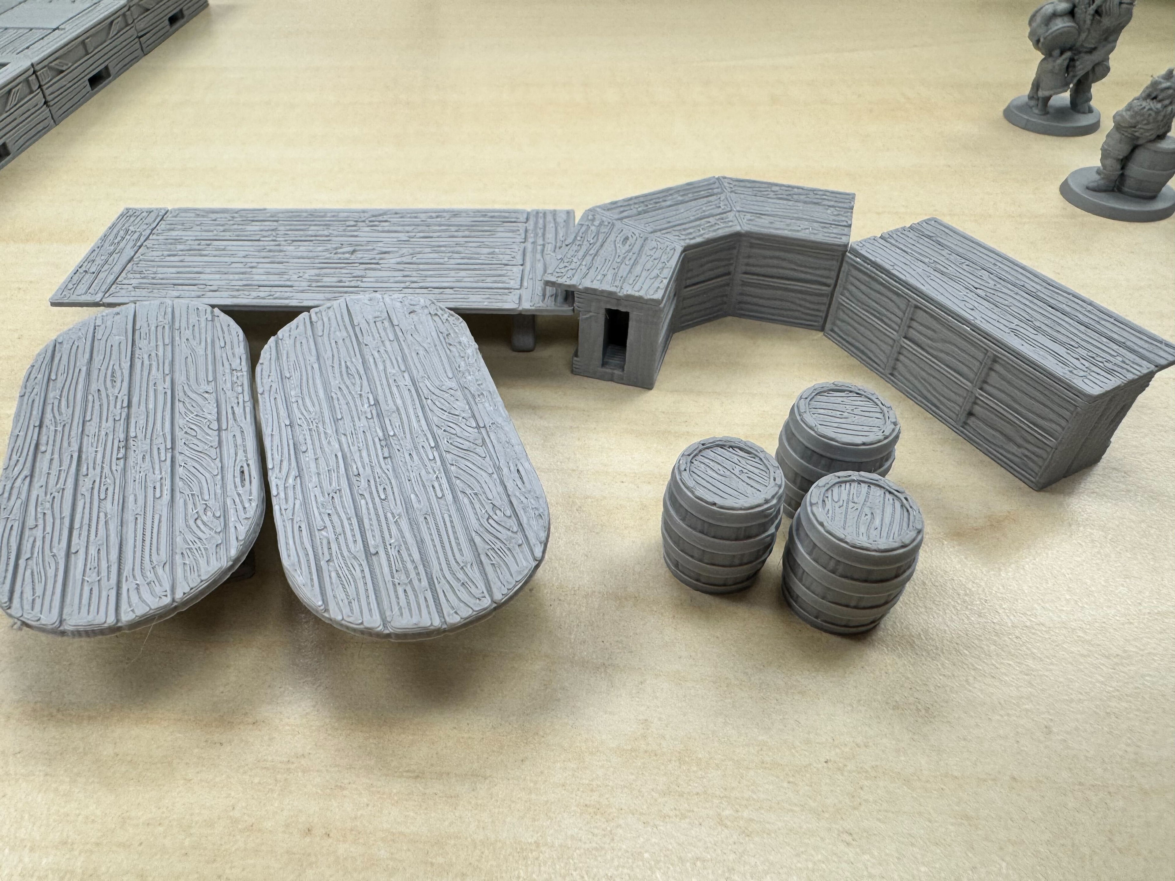 The Gilded Acorn - 28mm Tavern Set