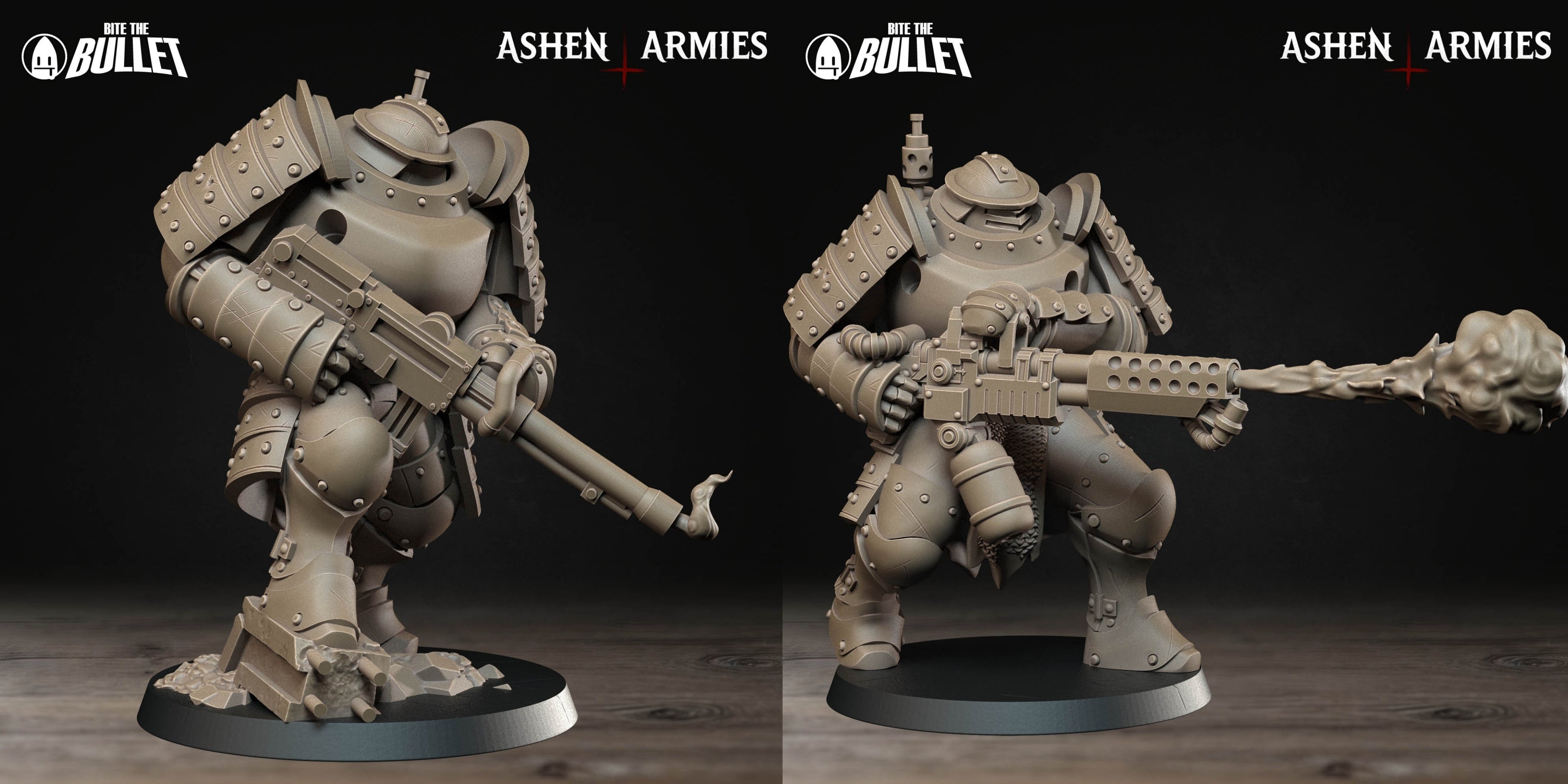 Mechanized Infantry Miniatures | Holy Shogunate | Trench Grimdark | BTB