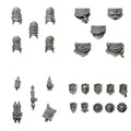 Armour Greaves & Accessories | Eternal Crusaders | Conversion Bits For 28mm 32mm Sci-fi Marines