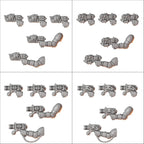 Pistols Primal Hounds Conversion Bits For 28mm 32mm Sci-fi Marines