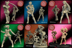 Inner Scout Miniatures | Sailor Scouts | Fantasy Miniature | Ethan Savage Studios