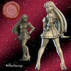 Inner Scout Miniatures | Sailor Scouts | Fantasy Miniature | Ethan Savage Studios