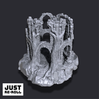 Court of the Shadow King - 3D Printed Terrain Miniature