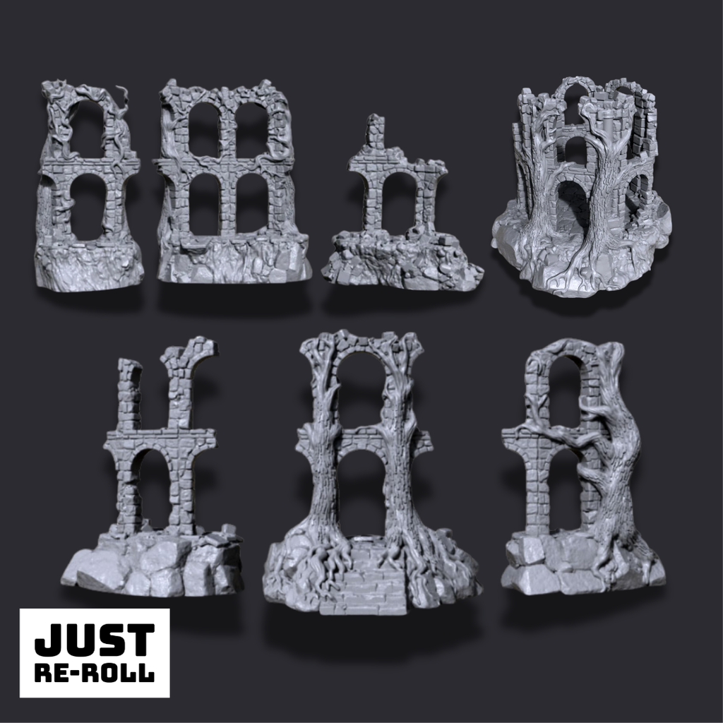 Court of the Shadow King - 3D Printed Terrain Miniature