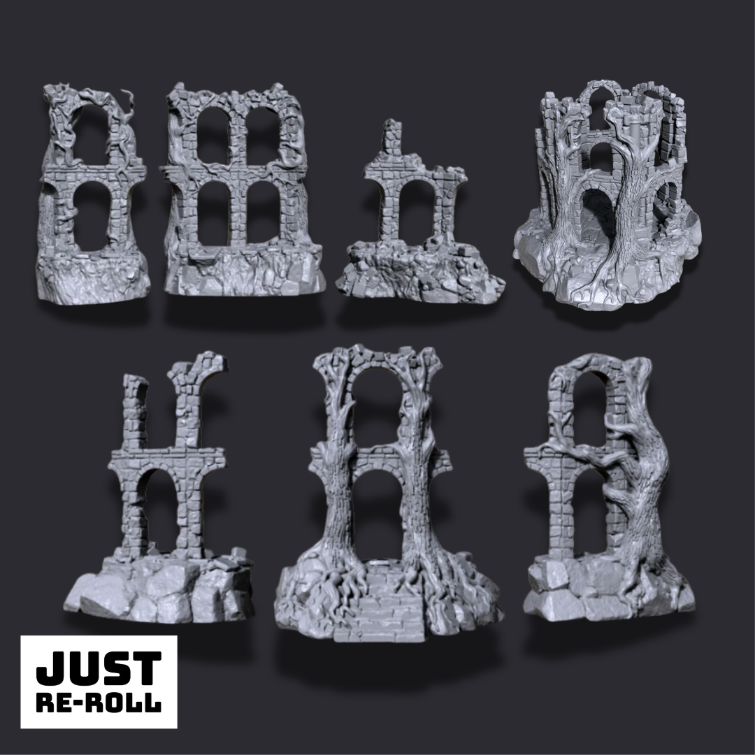 Court of the Shadow King - 3D Printed Terrain Miniature
