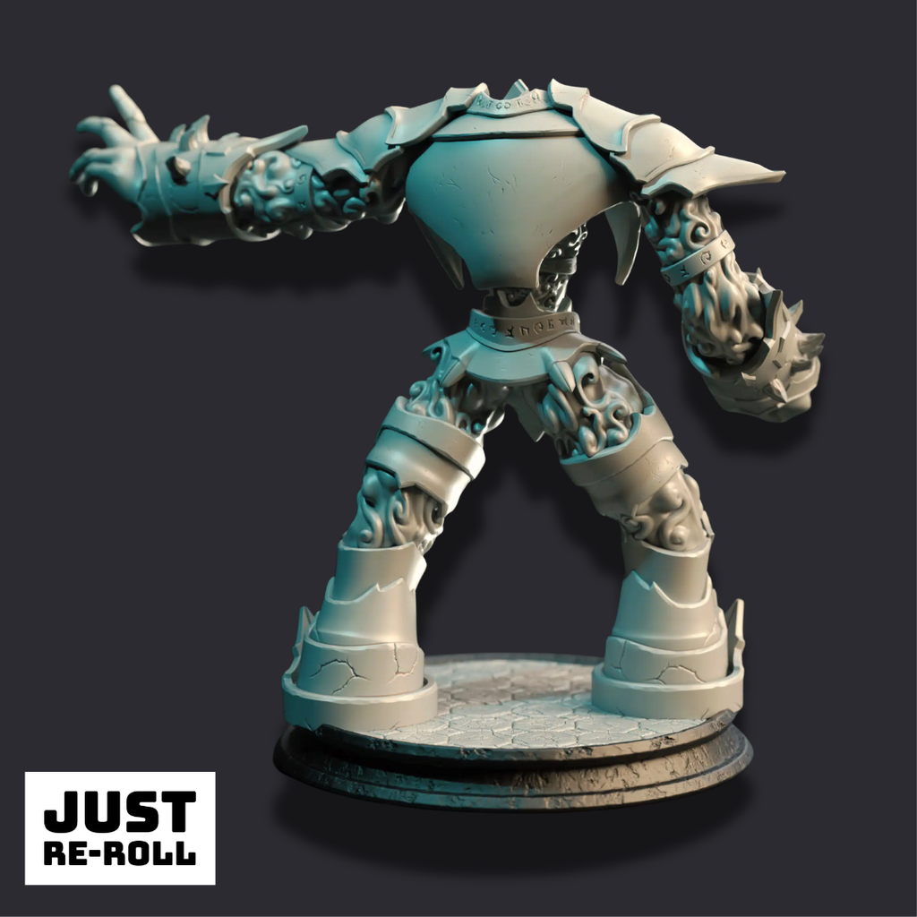 Orodvylian – Vanguard Arcane Golem - 3D Monster Miniature