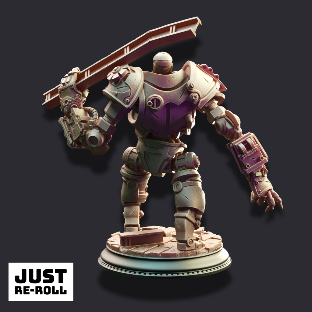 Venatoris – Clockwork Golem - 3D Monster Miniature