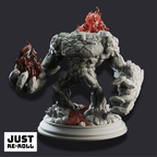 The Three Faces – Elemental Golems - 3D Monster Miniature