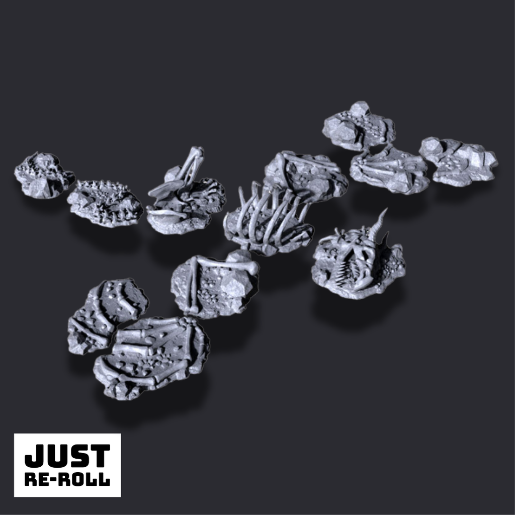 Dragon’s Graveyard - 3D Printed Terrain Miniature