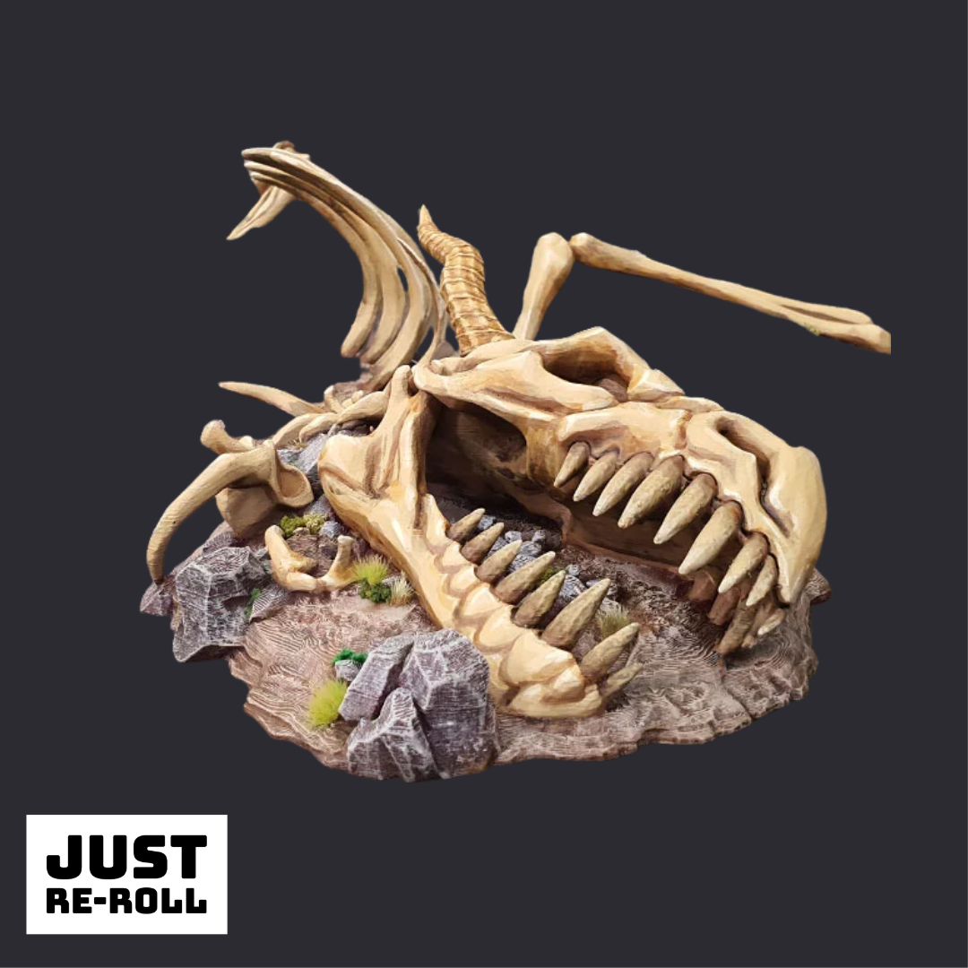 Dragon’s Graveyard - 3D Printed Terrain Miniature