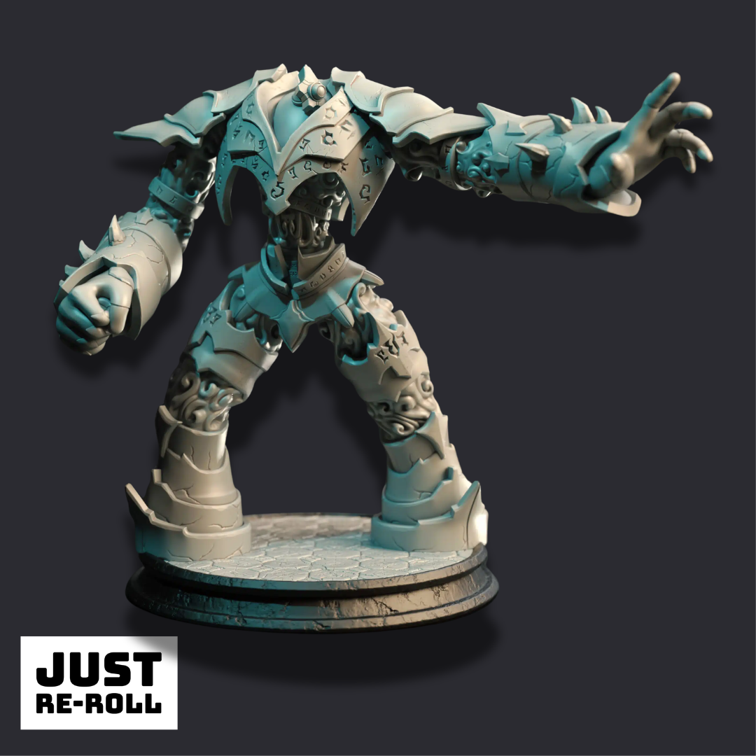 Orodvylian – Vanguard Arcane Golem - 3D Monster Miniature