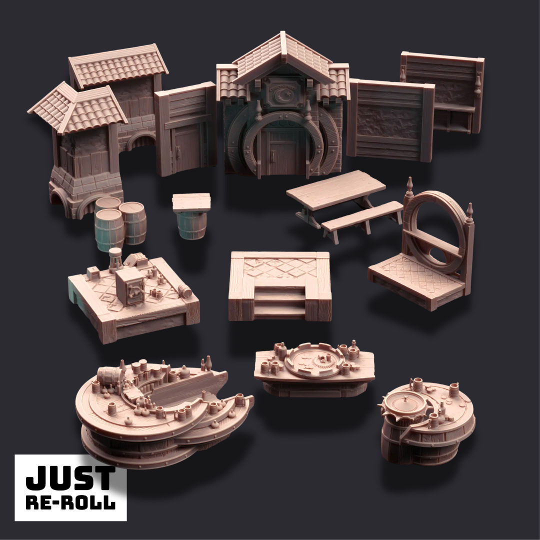 Crescent Moon Casino – 3D Printed Terrain