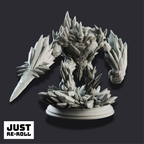 The Three Faces – Elemental Golems - 3D Monster Miniature