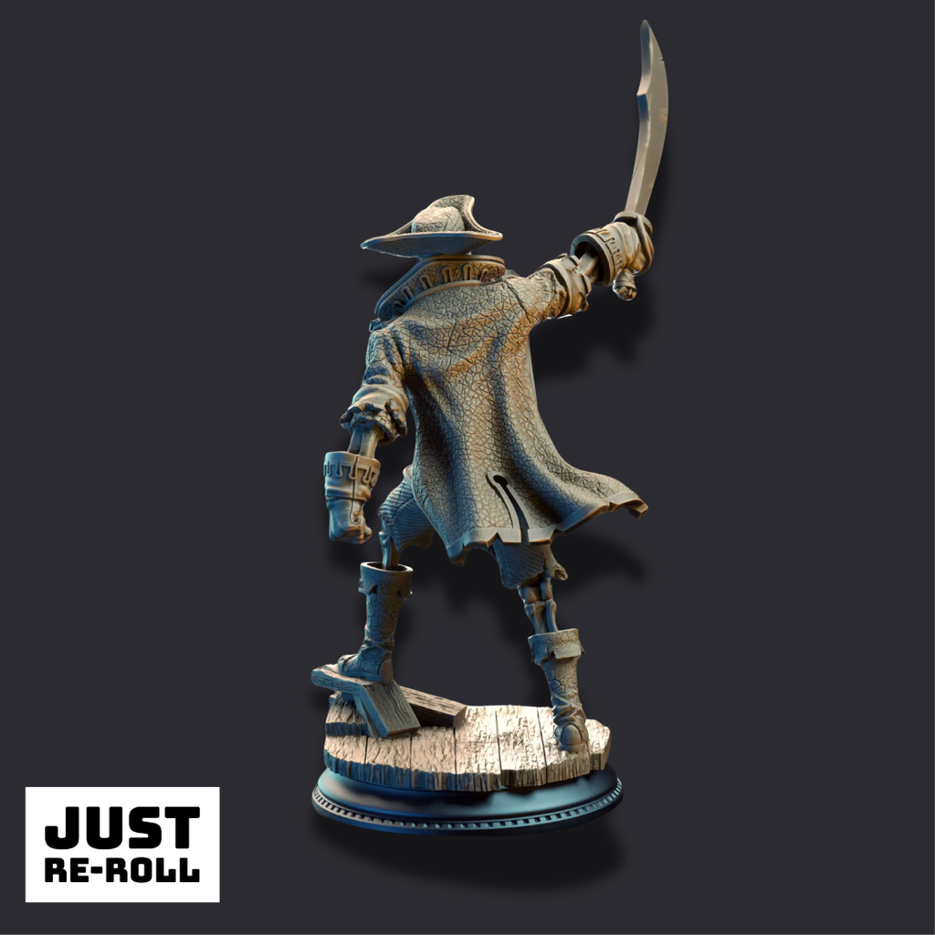 Undying Scallywags – Crew of the Damned Galleon - 3D Printed Undead Monster Miniatures