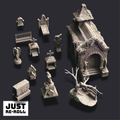 Cemetery of the Damned – 3D Printed Cemetery Terrain