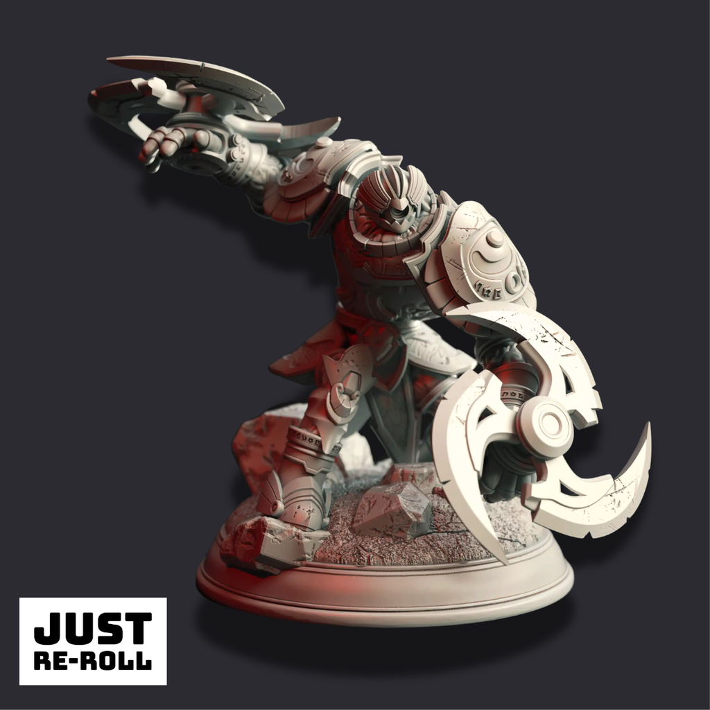 Orodver – Crownsguard Arcane Golem - 3D Monster Miniature