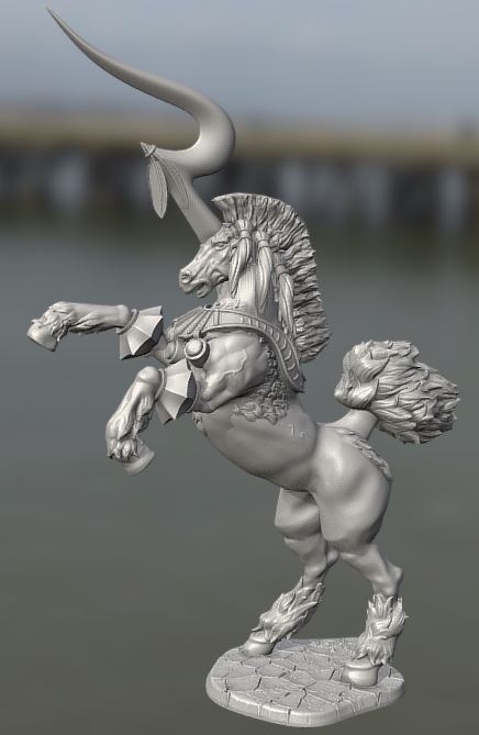 Ixion | Fantasy Creature | Fantasy Miniature | Ethan Savage Studios