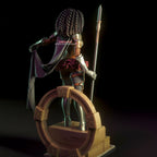 Iza | Pin-Up Statue Fan Art Miniature Unpainted | Torrida Minis