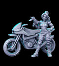 Jess w/ Bike | Classic JRPG Vol 13 | Fantasy Miniature | RN Estudio