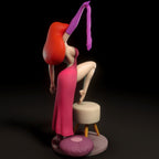 Jessica | Pin-Up Statue Fan Art Miniature Unpainted | Torrida Minis