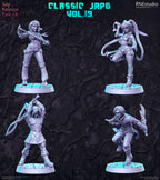 Classic JRPG Vol 19 Miniatures (Full Set) | Fantasy Miniature | RN Estudio