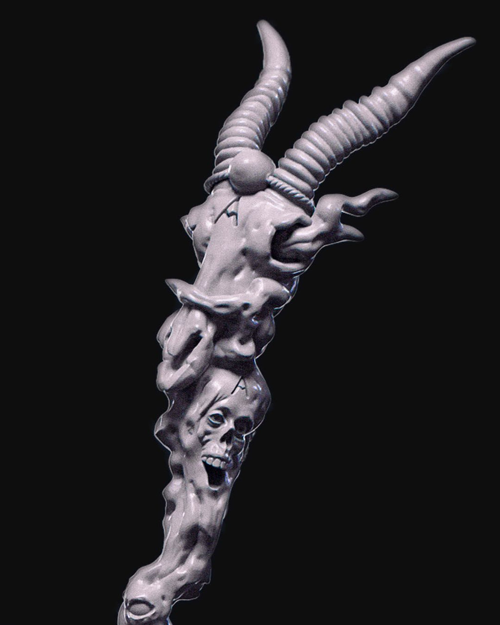 Kalal, Highpriest of Arzan - NPC -  32mm / 75mm Scale Miniature
