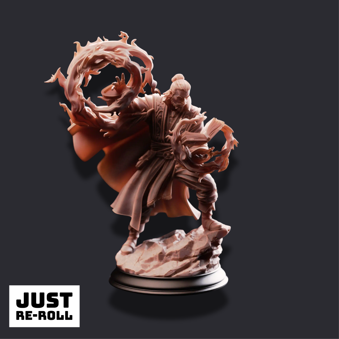 Bastion of the Wandering Mage Complete Miniatures & Campaign Set - DnD 3D Miniatures