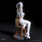 Katya | Pin-Up Statue Fan Art Miniature Unpainted | Torrida Minis