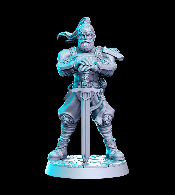 Kensai | Soul Fighter Tournament | Fantasy Miniature | RN Estudio