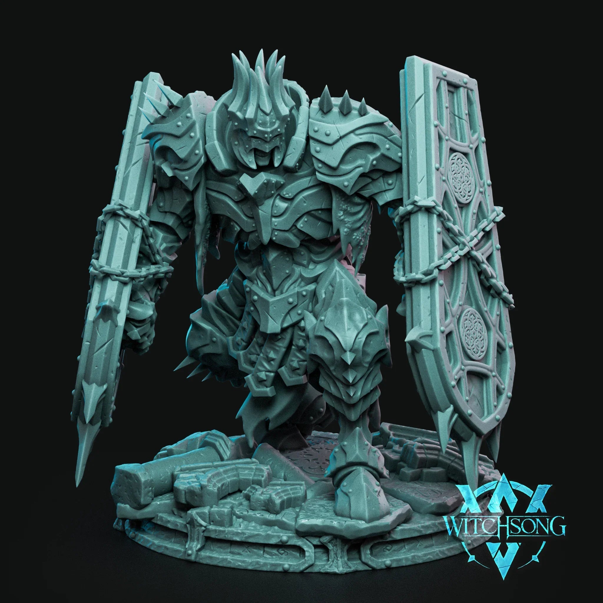 Exanimate Dreadnaught | 12K Resin Miniature with Base for D&D, Warhammer AOS & RPGs