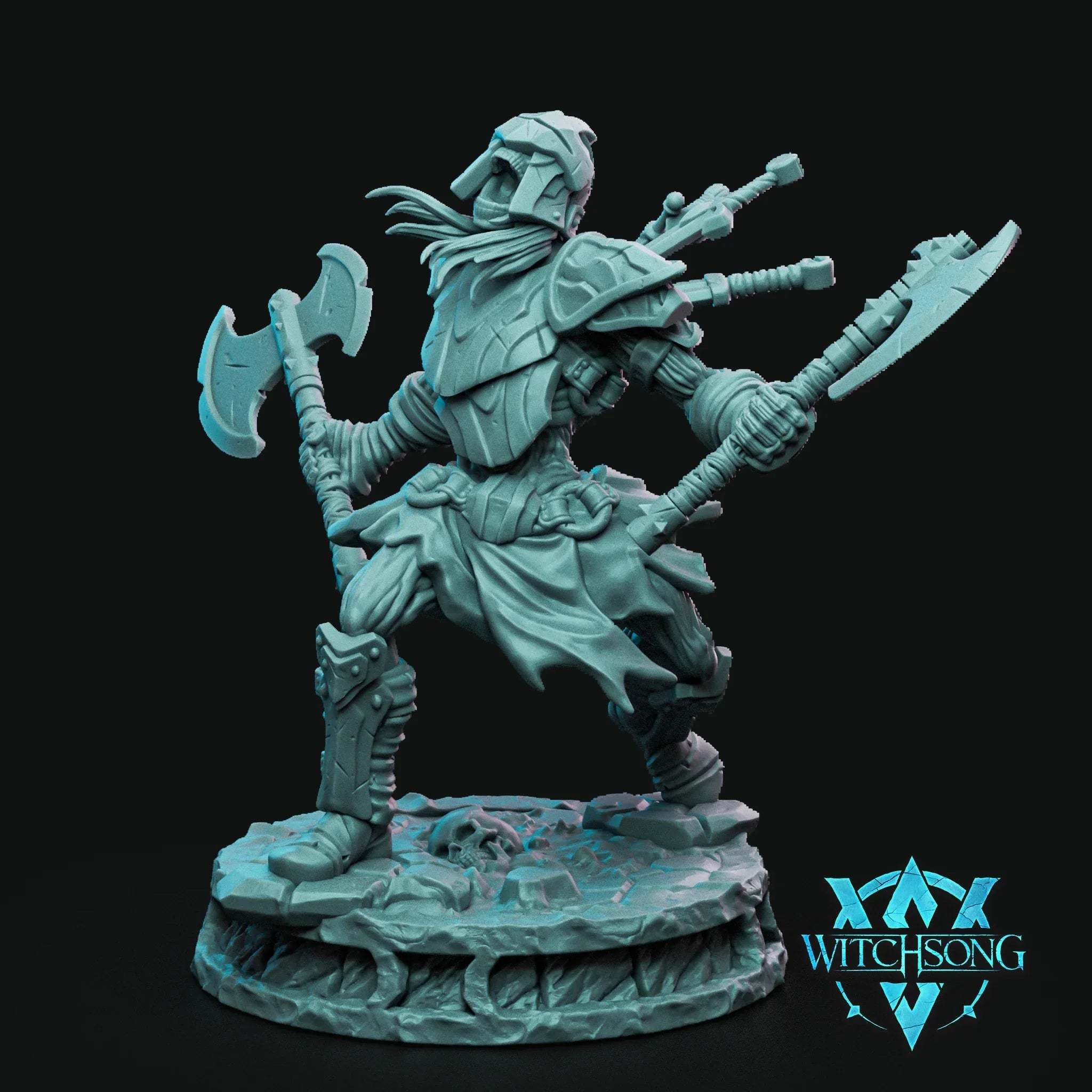 Soldiers of the Departed | 12K Resin Miniature SIX-PACK for D&D, Warhammer AOS & RPGs