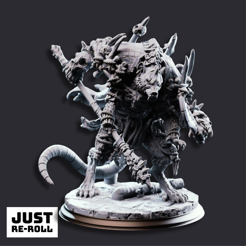 Königsratte The Rat King - 3D Printed Monster Miniature