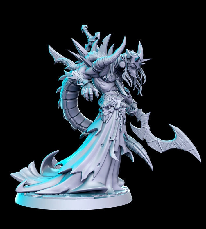 Necromancer Kujla | Kuj-La Tribe Warband | Fantasy Miniature | RN Estudio