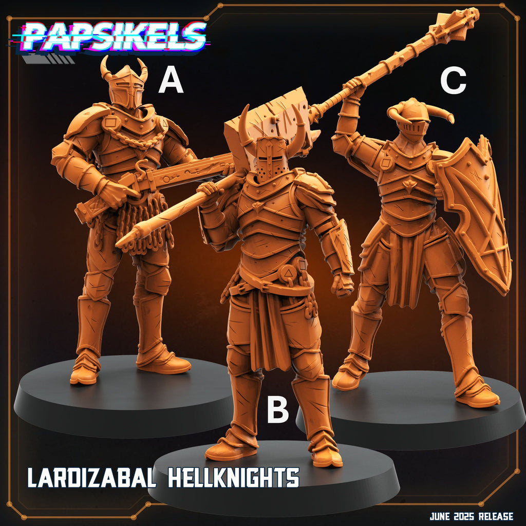 Lardizabal Hell Knight Miniatures | Trench Grimdark | Papsikels