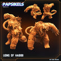 Lions of Habibi Miniatures | Trench Grimdark | Papsikels