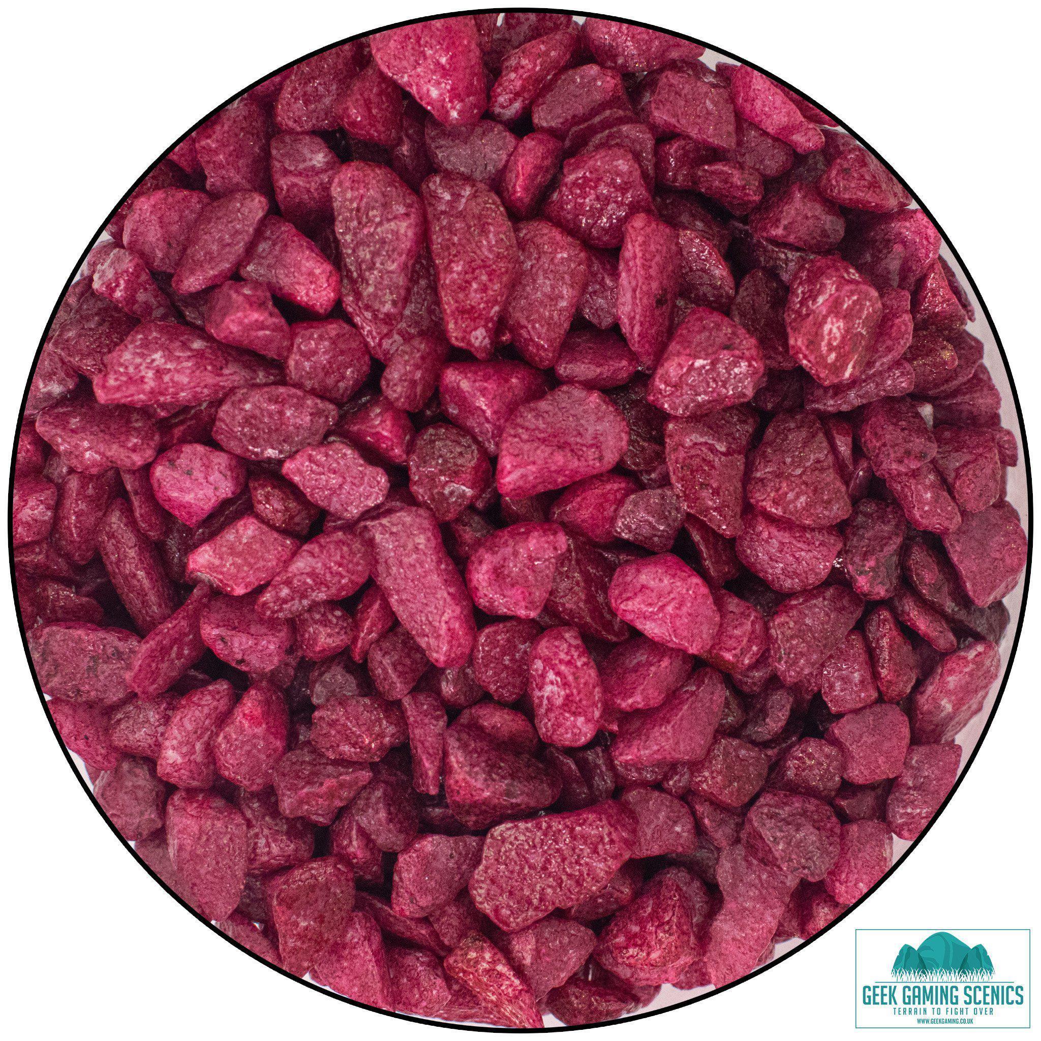 Large Stones - Burgundy