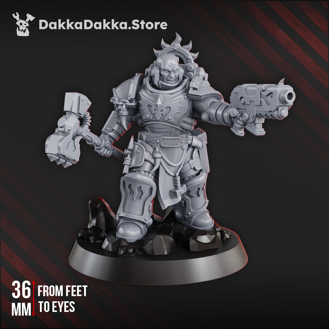 Lieutenant Argus Sauros | Battle Brothers | DakkaDakka