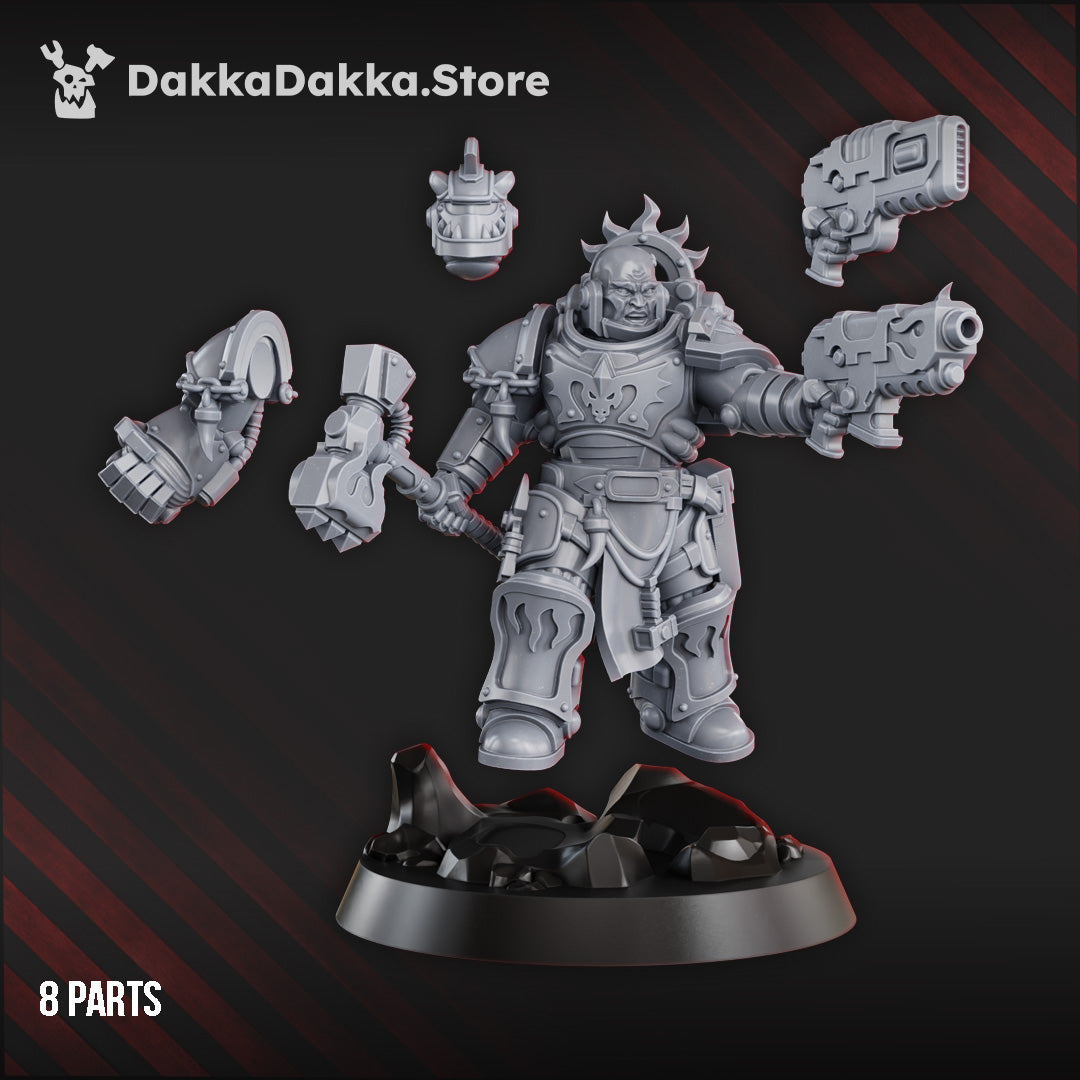 Lieutenant Argus Sauros | Battle Brothers | DakkaDakka