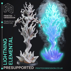 Lightning Elemental | Frankensteins' Monster | Fantasy Miniature | Printed Obsession